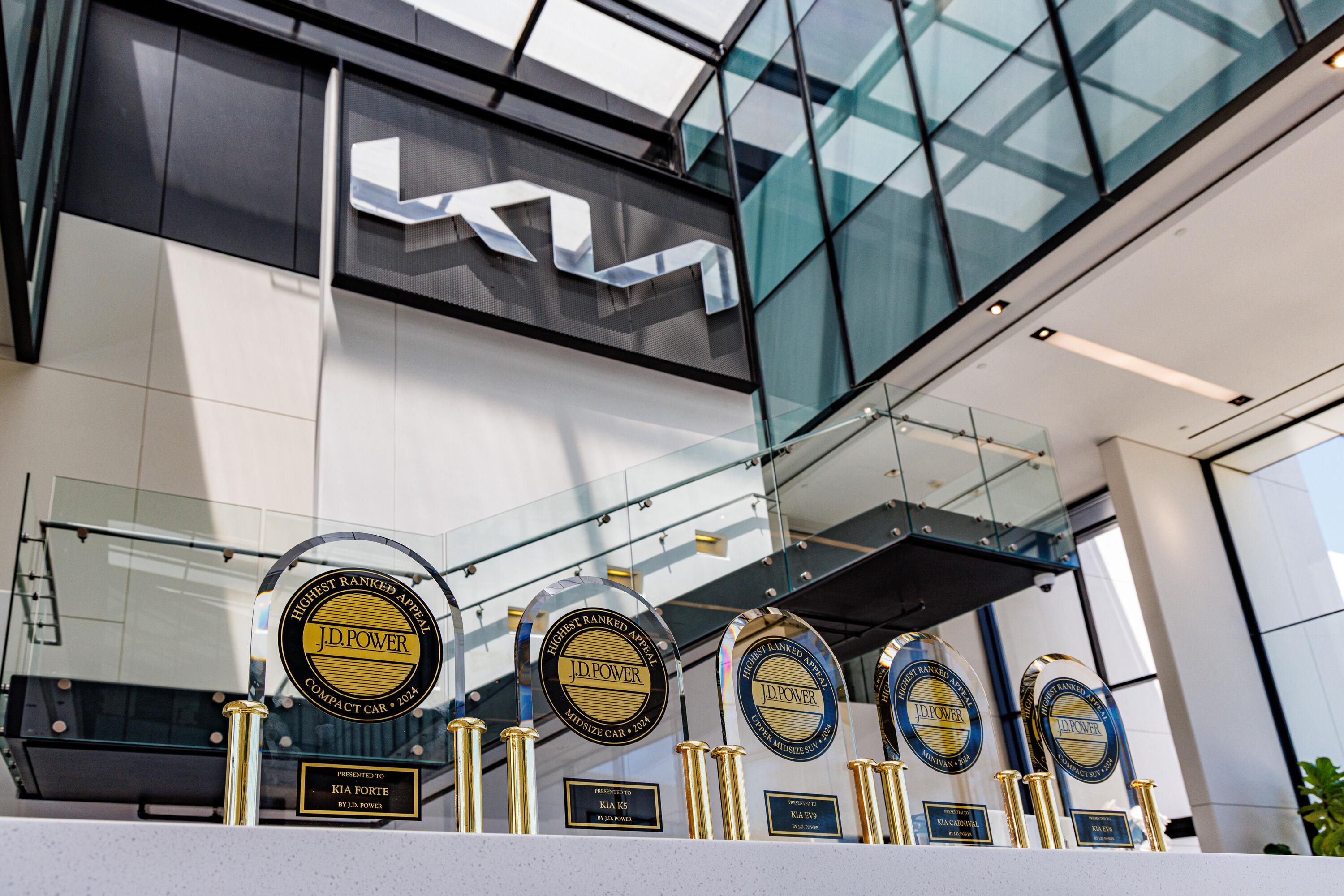 Kia excels in the J.D. Power 2024 U.S. APEAL Study with five model-level awards